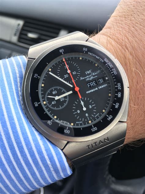 iwc porsche design chrono 02|iwc titanium watch review.